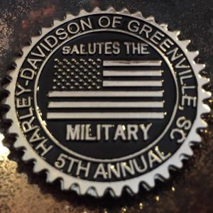 Custom Coin - Salute the Military
