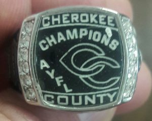 Express Championship Rings - Cherokee AYFL County Champions
