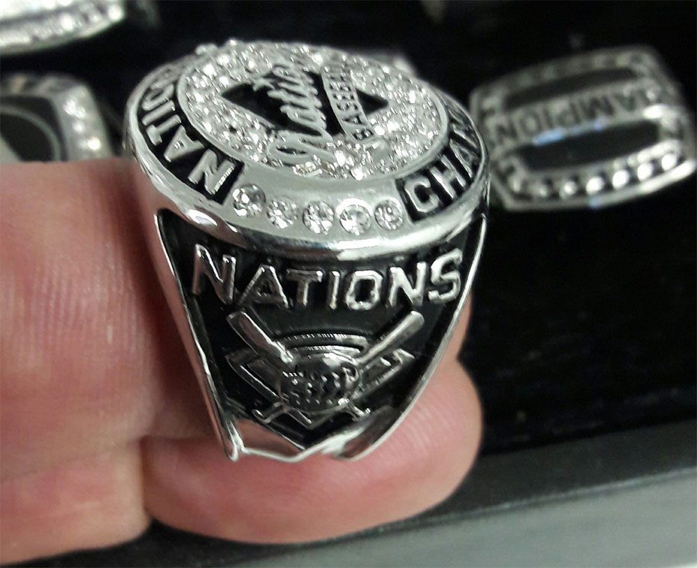 Custom Football Championship Rings for Youth, Kids & State Champions