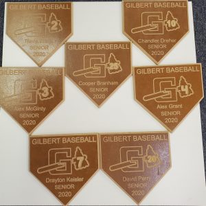 Custom Baseball Plaques
