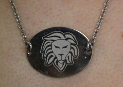 Custom Engrave Decided Necklace